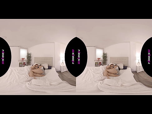 ❤️ PORNBCN VR دو لزبین جوان در واقعیت مجازی سه بعدی 4K 180 با شاخ از خواب بیدار می شوند ژنو بلوچی کاترینا مورنو ❤️❌ پورنو در ما ❌️